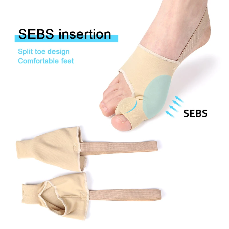 Silica Gel Feet Bone Thumb Adjuster Toe Separator Hallux Valgus Bunion Corrector Orthotics Correction Pedicure Straightener