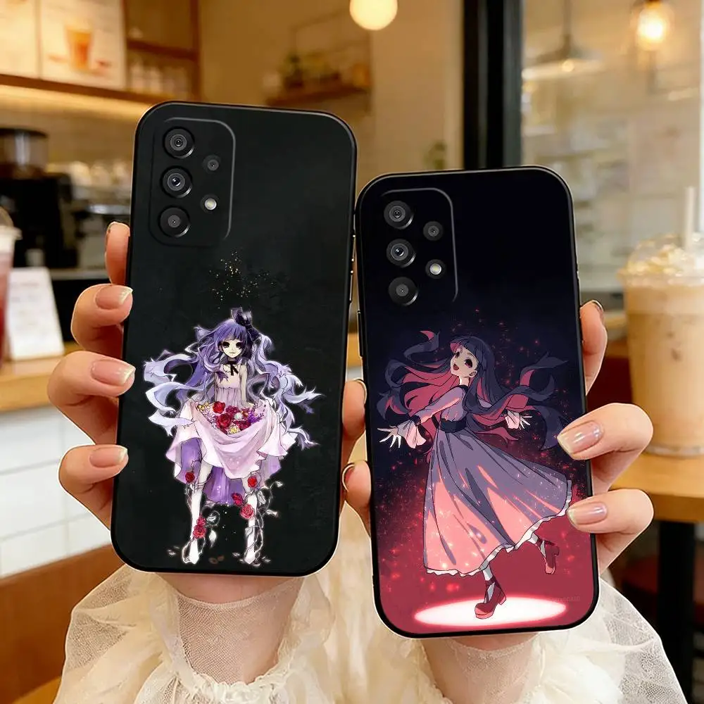Sunako K-Kirishiki Phone Case For Samsung Galaxy A73,A72,A71,A70,A53,A52,A51,Soft Black Shell