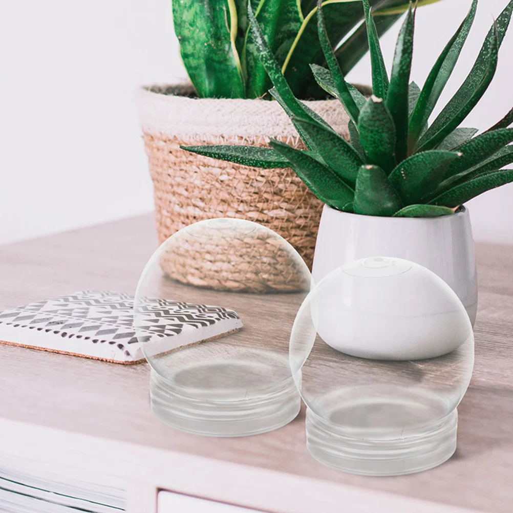 15 ชิ้นลูกโลกหิมะ DIY ตกแต่งถังปลาหมากฝรั่งเครื่องลูกโลกที่ว่างเปล่าเด็กชุด