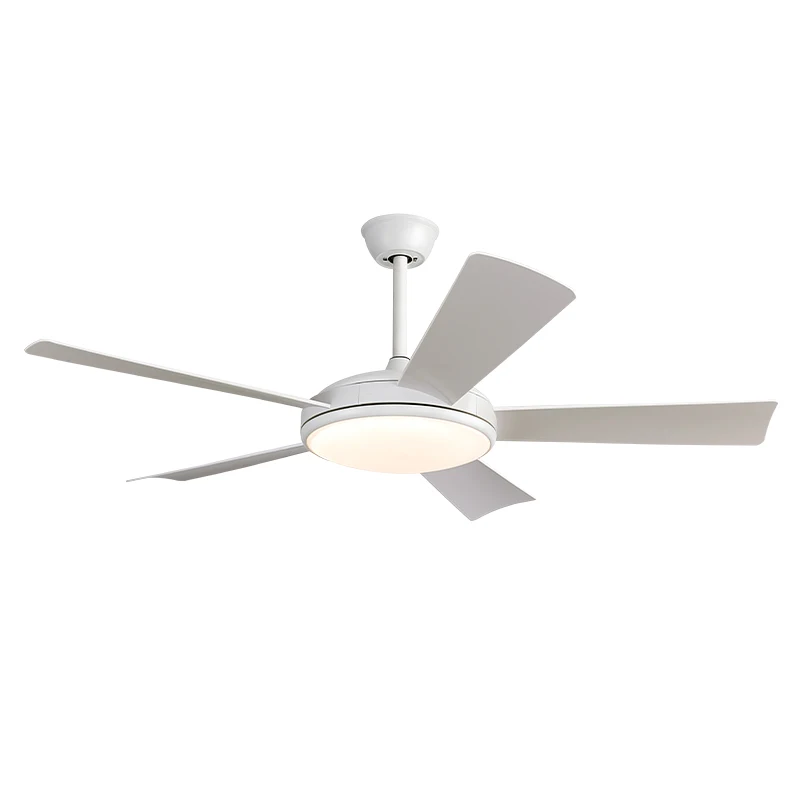 

Silent Motor Modern 26W LED Ceiling Fan with Light 5-Blade ABS Fans High-Power Remote Control Ceiling Fan