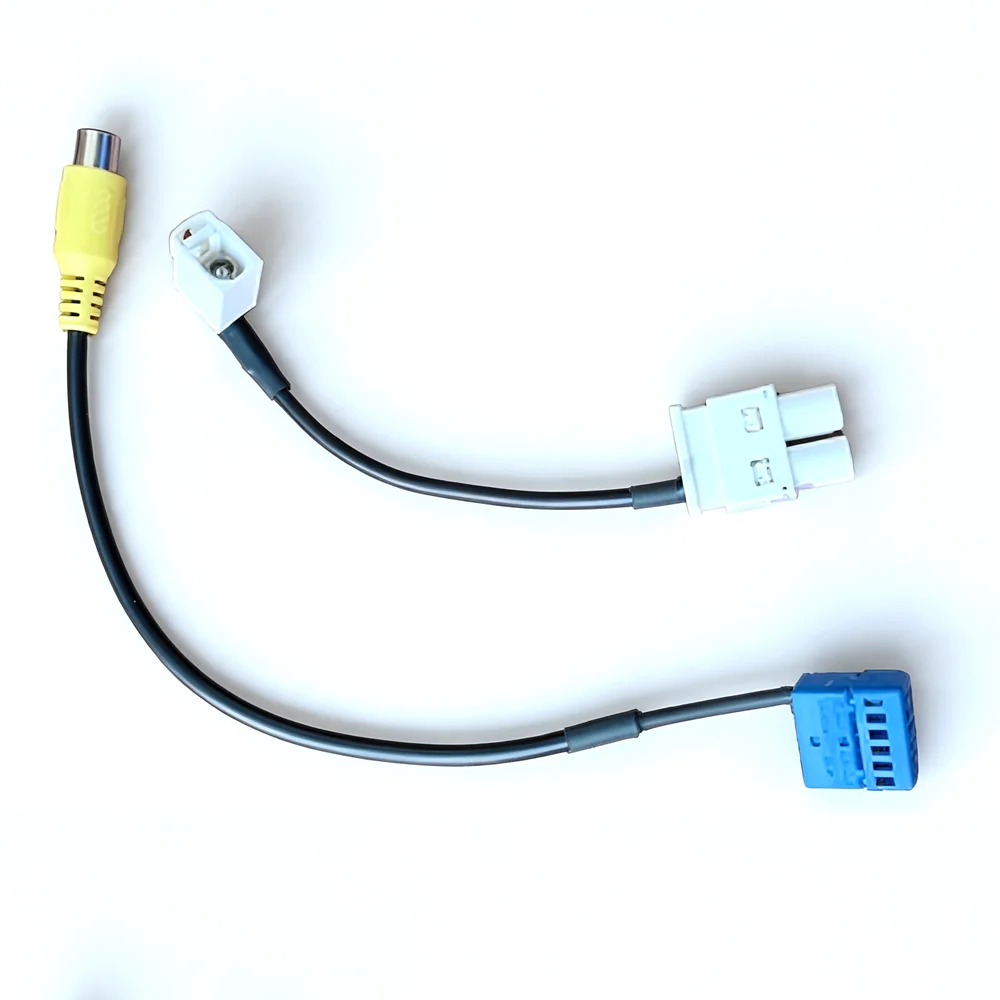 Adaptador de Antena RCN210 RCD330 RCD330 G FAKRA Rádio 2 para 1 + Cabo Adaptador de Câmera de Ré MIB RCD330 Plus RVC