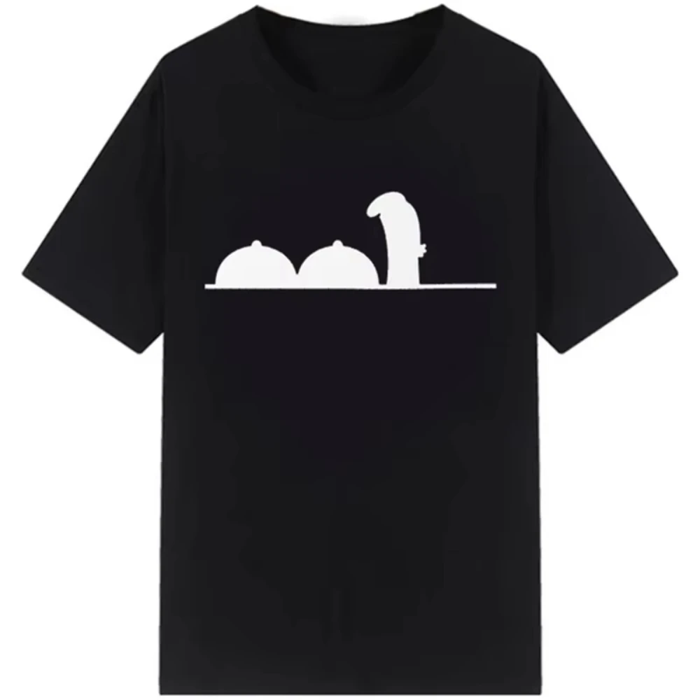 Creative La Linea The Line Osvaldo Cavandoli TV T-Shirt Men Happy Fashion Women's Tshirts Streetwear Tee Casual Tops Camisetas image 4