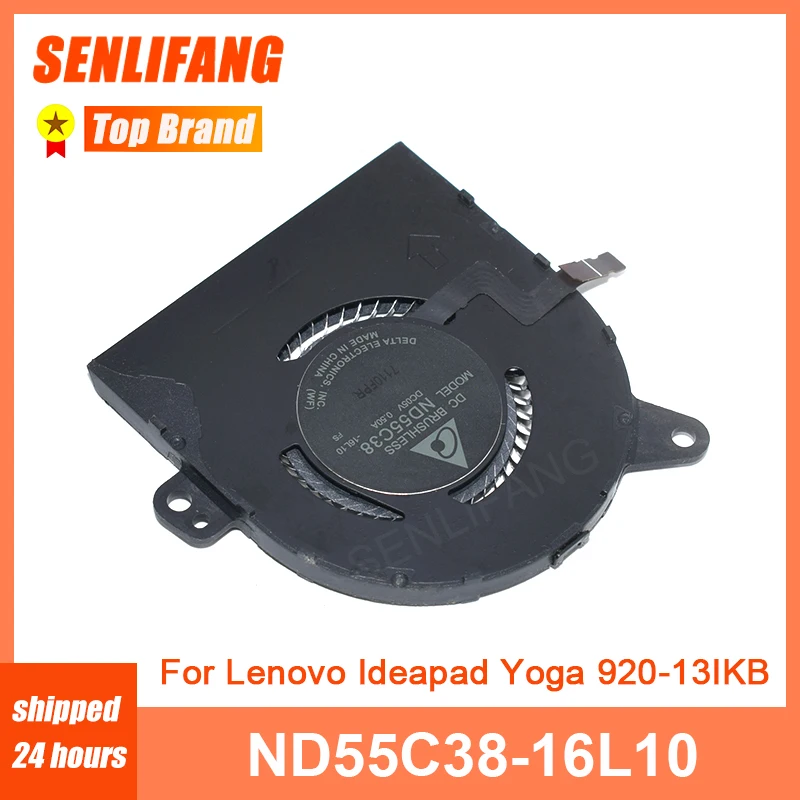 

Genuine New For Lenovo Ideapad Yoga 920-13IKB Laptop CPU Fan DC05V 0.50A ND55C38-16L10