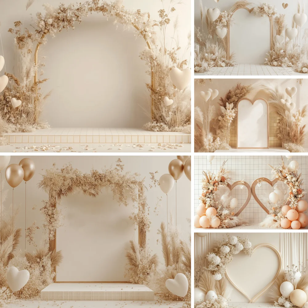 

Photography Background Boho Room Arch Wall Flower Adult Birthday Wedding Maternity Portrait Decor Backdrop Photo Studio