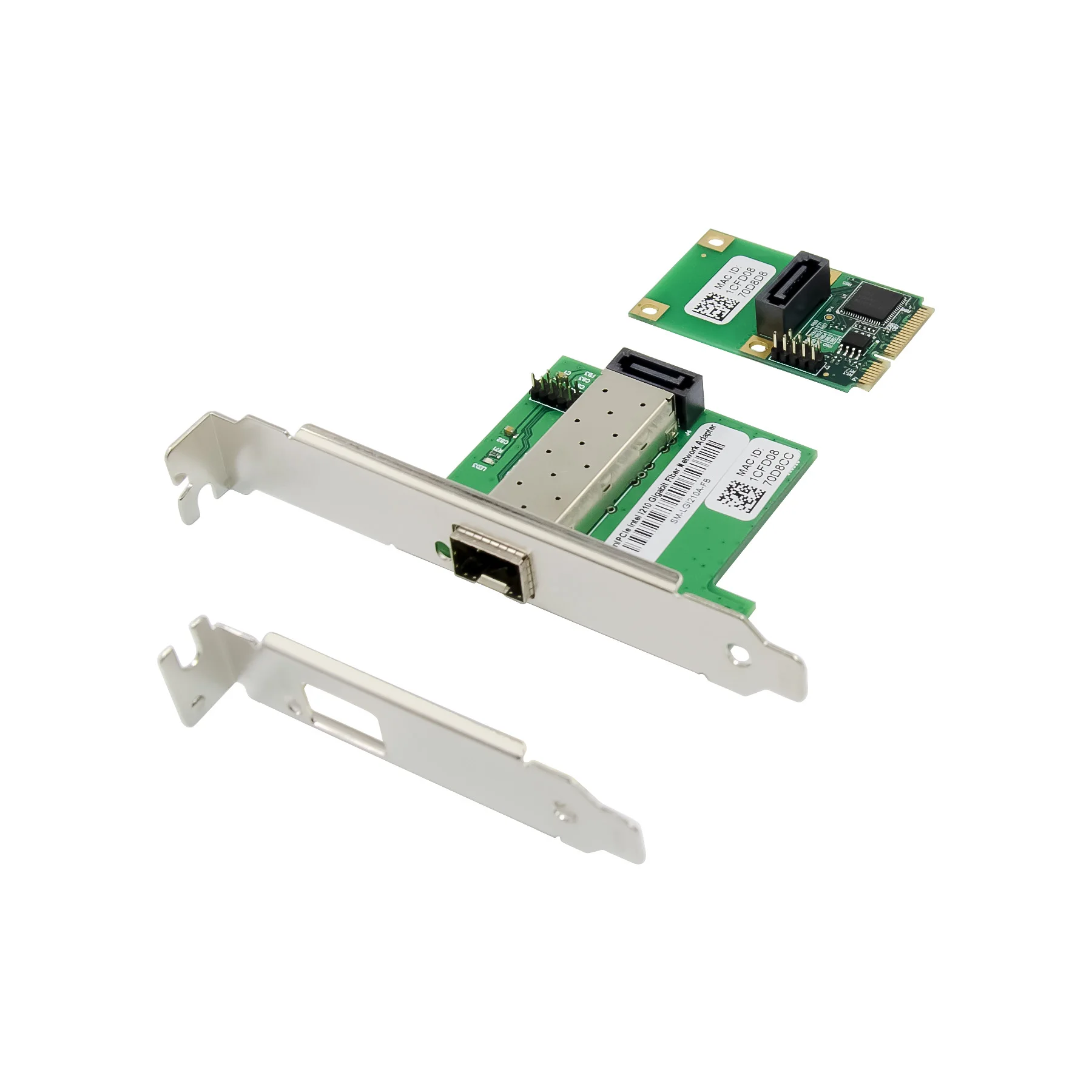 Mini PCIE Single SFP Gigabit Ethernet Networking Interface Card WGI210AS