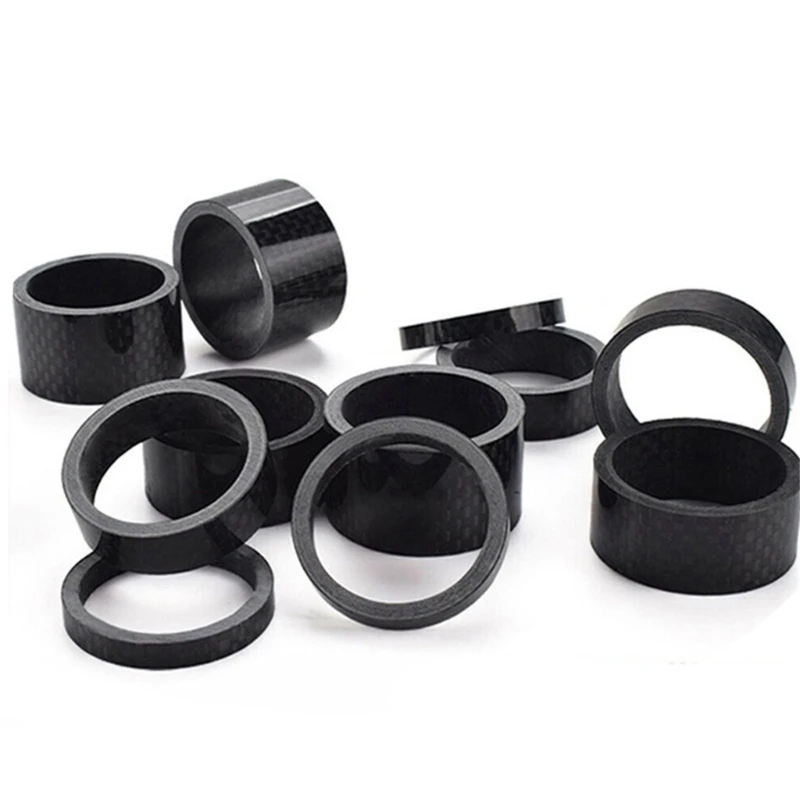 11pcs Professional Grades Headsets Spacers Collapse Mountain Bike Fork Spacers