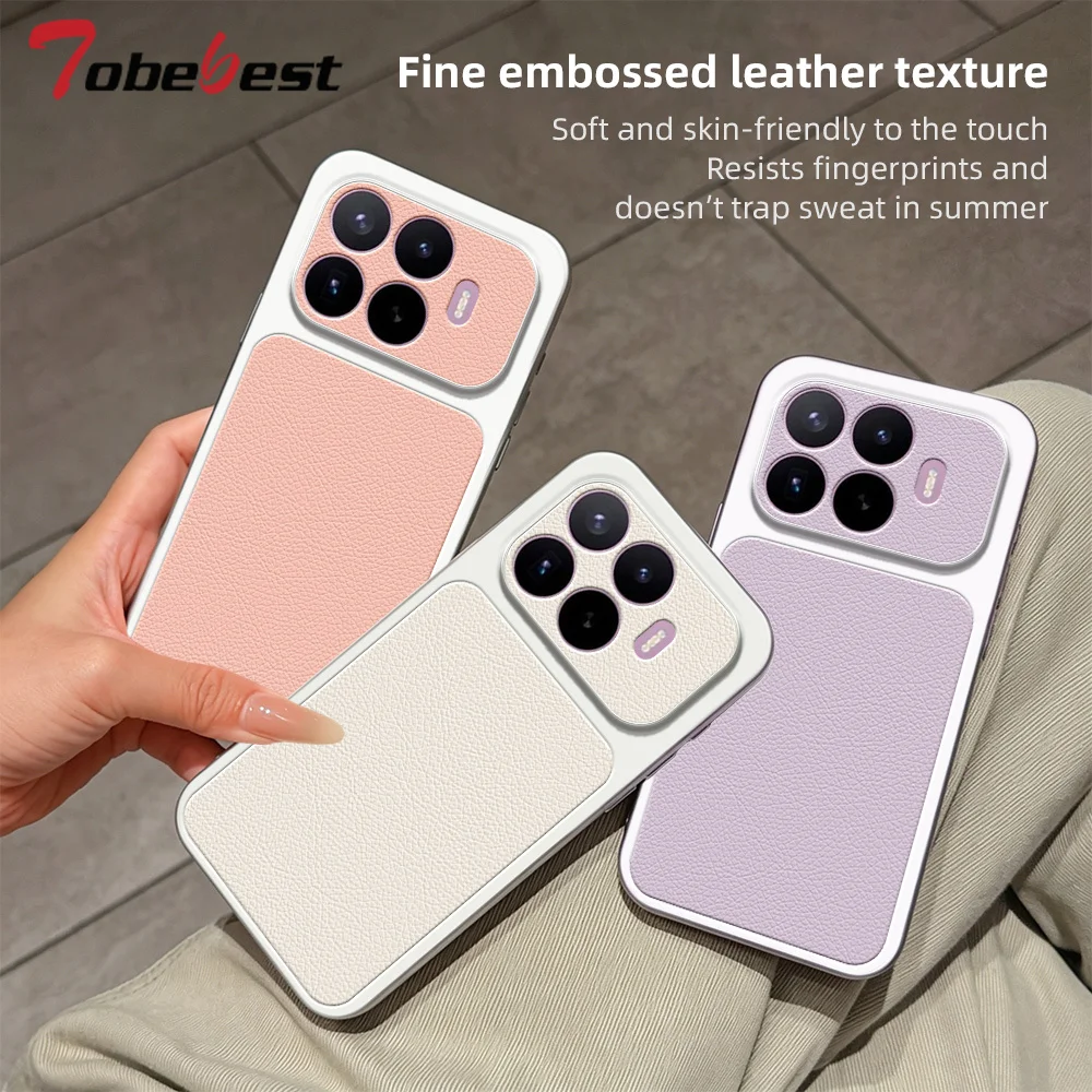 Handyhülle für Xiaomi 17T 17 Pro Max Coque Candy PU Lammleder Kameraschutz Weiche Rückseite