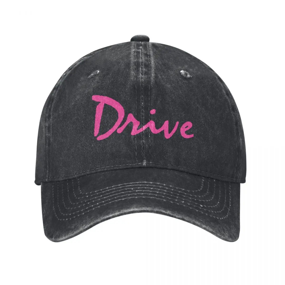 Drive Ryan Gosling Movie Title Pink Synthwave Vaporwave Baseball Cap Military Cap Man Sports Cap Women's Beach Outlet 2024 Men's