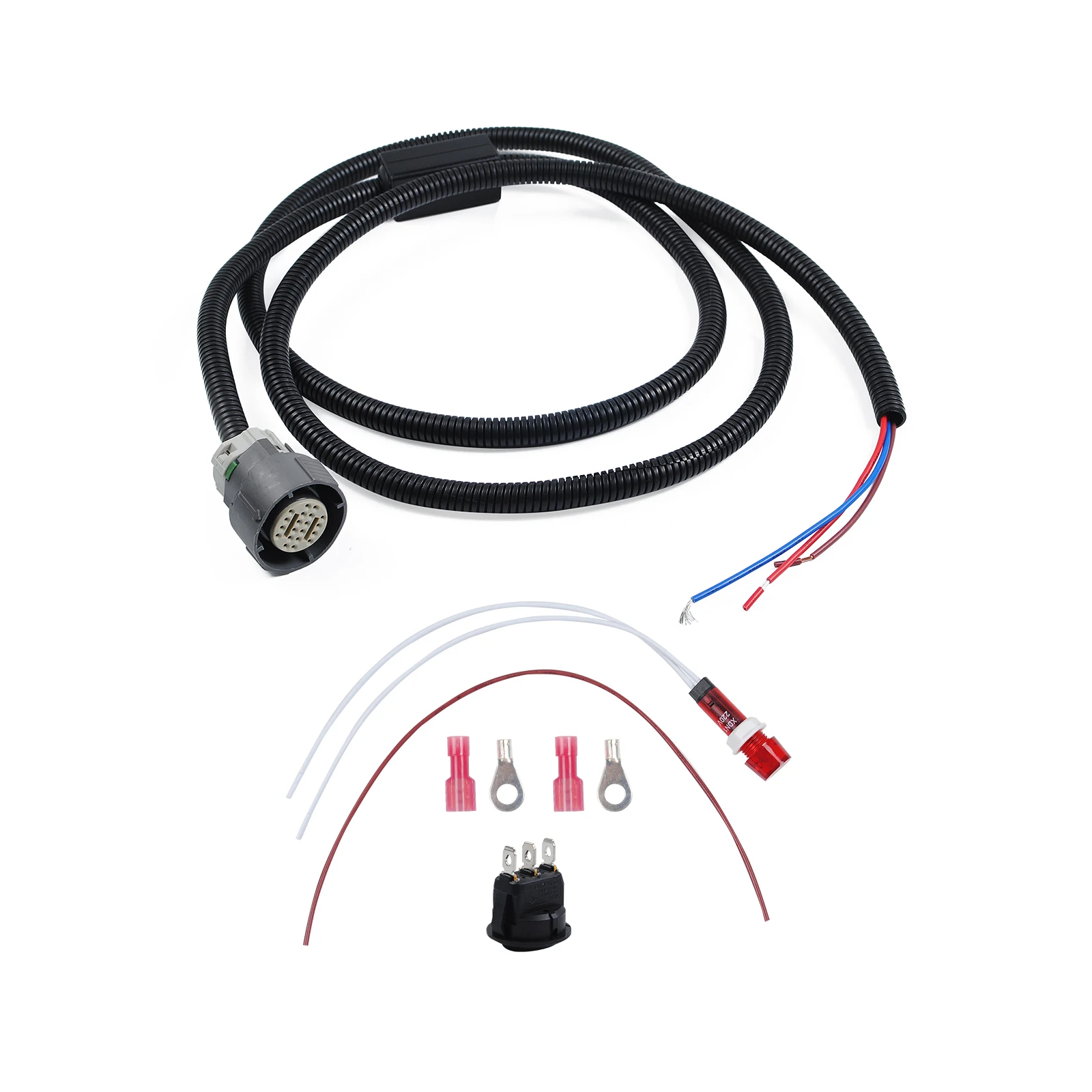 

Комплект жгутов проводов автомобильного автономного контроллера передачи 4L80E NCR80E, полный контроллер преобразования ручного переключения передач