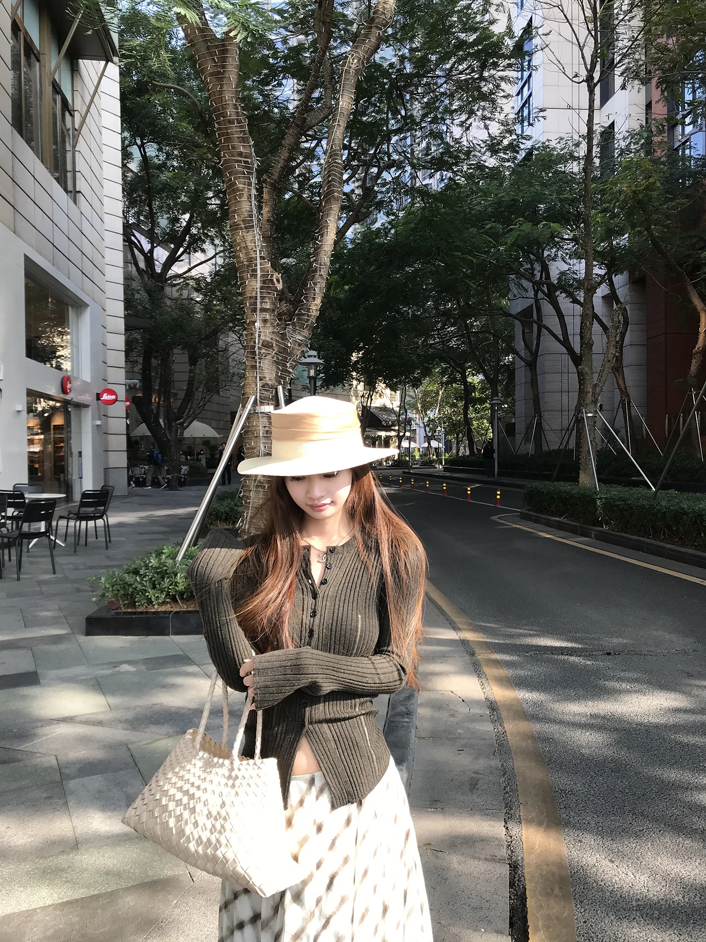 

Red Celebri Knitted Open Cardigan Women's Sle Long Sve Slim Fit Korean Trend Spring Faion Outerwear Long Sve Sweater