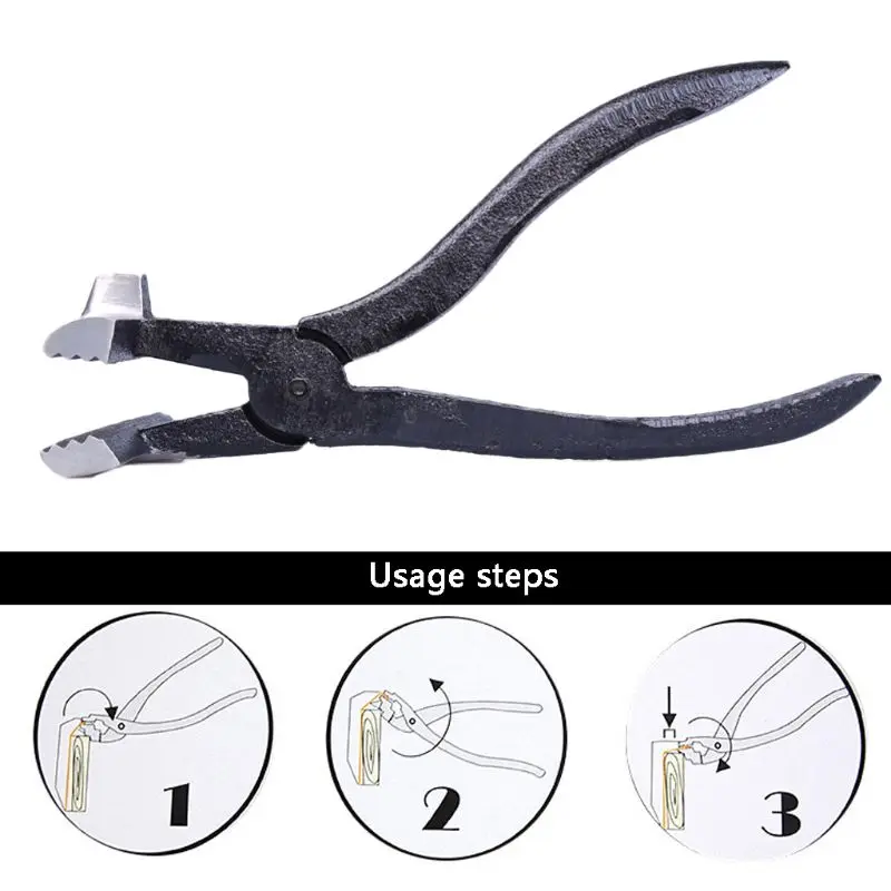 Canvas Pliers Stretching Pliers with Padded Return Handle Webbing Stretcher Tool for Stretching Clamp Art Oil Painting