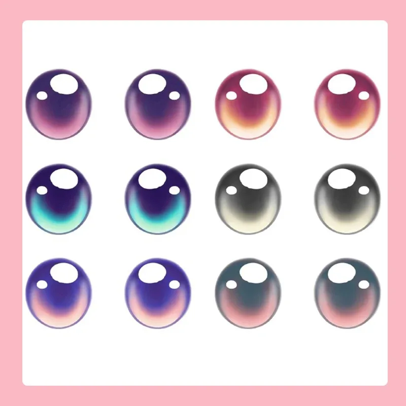 2025 11 헤드 아이즈 아이볼 퍼리팬덤 키구루미 케모노 코스프레 의상 눈동자 액세서리 동물 먼지망 프린팅 퍼리