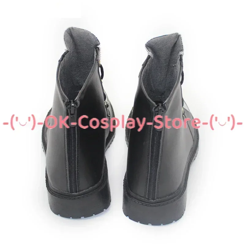 [Aangepast] Nu: Carnaval Eiden Cosplay Schoenen Anime Spel Rollenspel Kostuum Prop Halloween Carnaval Vakantie Feest PU Lederen Laarzen