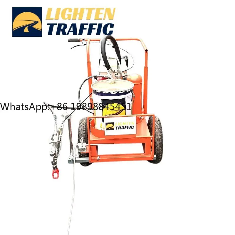 

Automatic Road Striping Machinesingle Gun Cold Paint Spray High Pressure