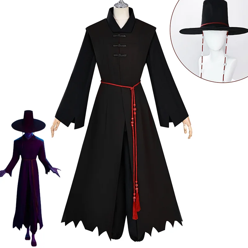 

K-POP Demon Hunters Saja Boys Cosplay Costume Adult Carnival Uniform Halloween Anime Party Costumes Masquerade Women Game