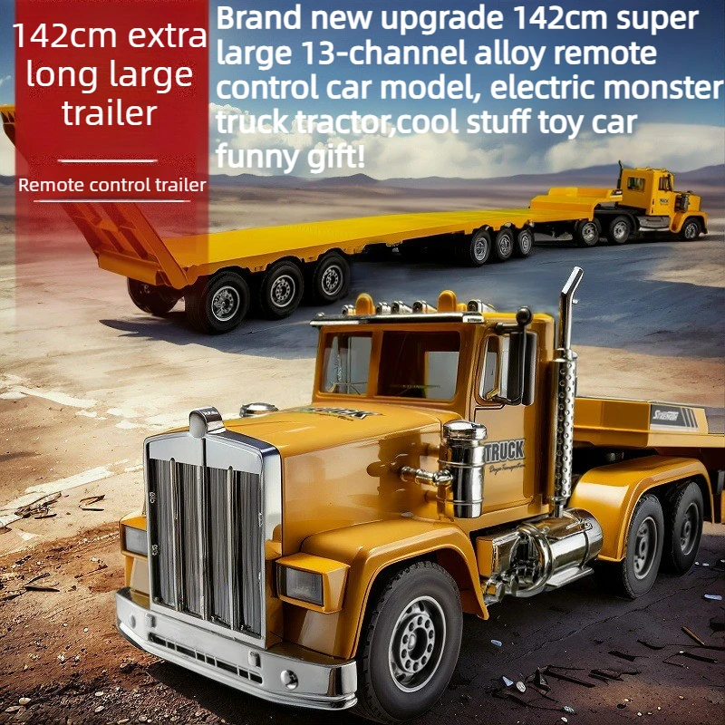 

Cool Stuff Toy Car Funny Gift-142cm Super Alloy Remote Control Car Model,Electric Monster Truck Tractor,Rc Cars Toys for Kids