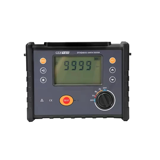 CEM DT-IG4010 Grounding Resistance and Soil Resistance Tester