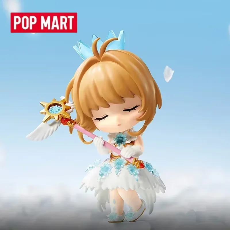 POP MART Sakura Cardcaptor serie caja ciega juguetes Kawaii sorpresa Guess Bag Linda muñeca Anime figura hogar modelo para niñas regalo