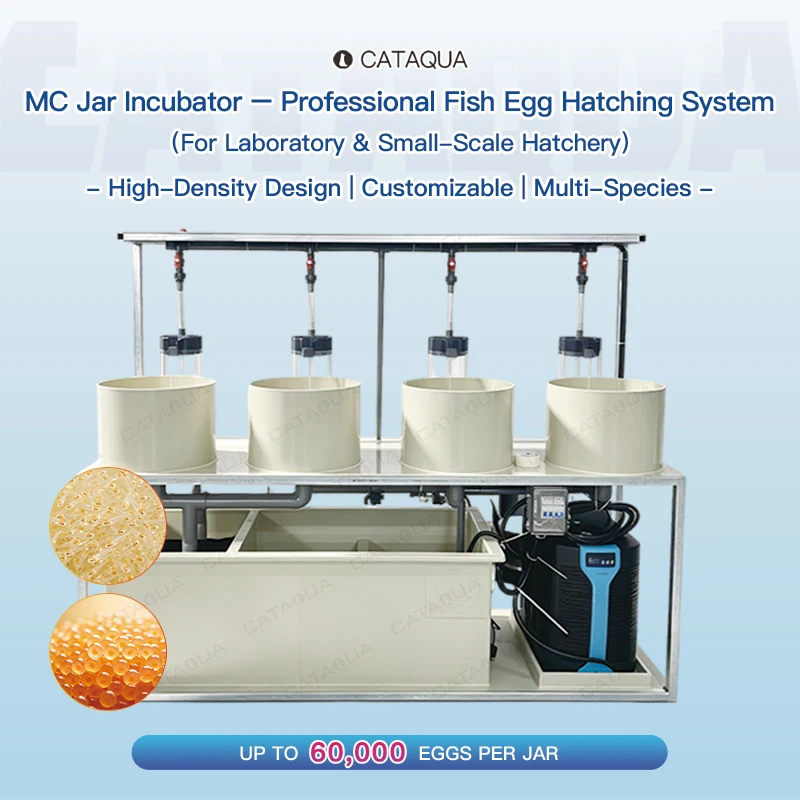 Koi Fish 9L Hatchery Fish Farm Portable McDonald Jar Incubator for Koi Carp Goldfish Egg Hatching in Backyard Ponds