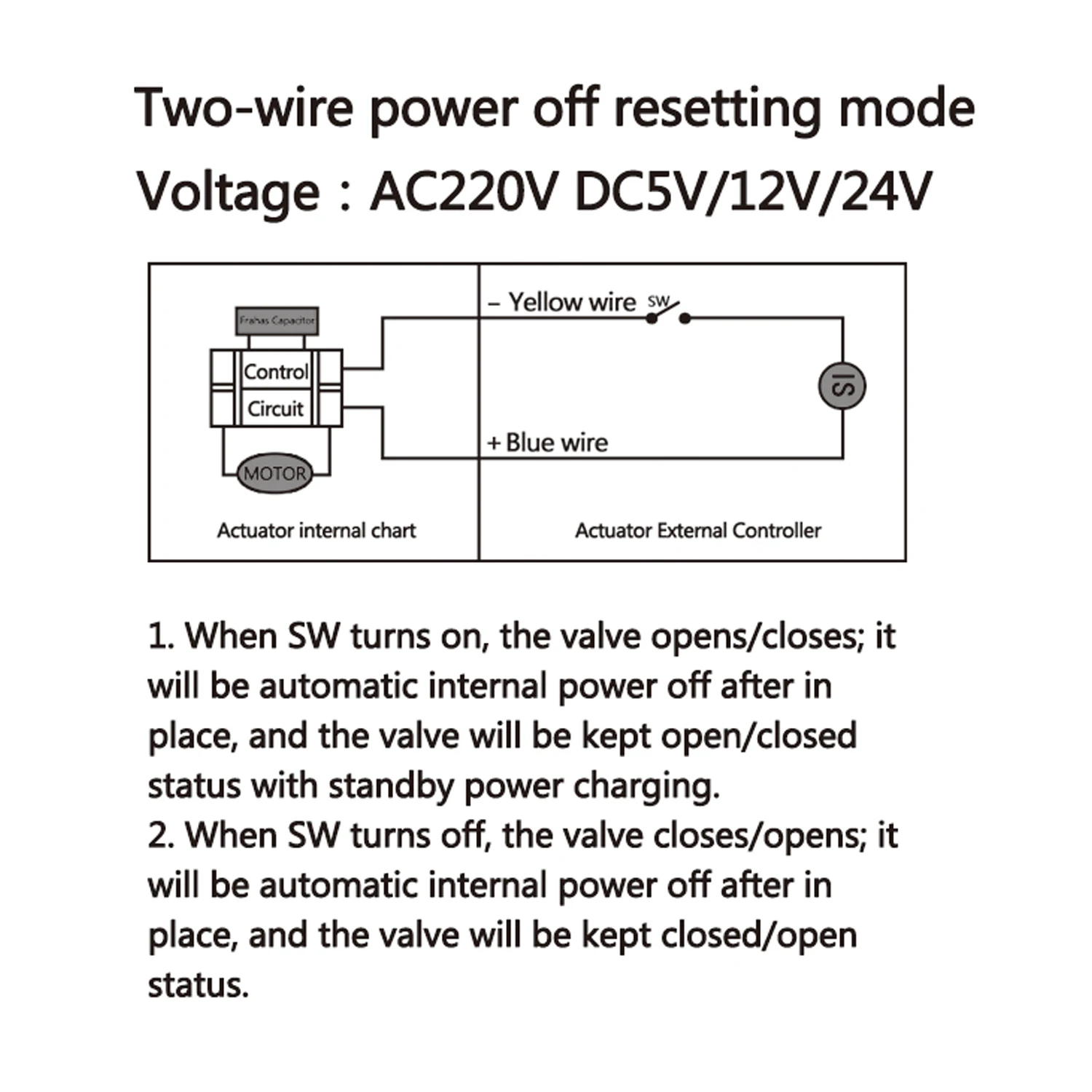 DN15/20/25/32/40/50 AC220V DC12V-24V 5V 2-way Brass Electric Ball Valve TWO Wire One Control 2-way Solenoid Valve 1/2' 3/4' 1