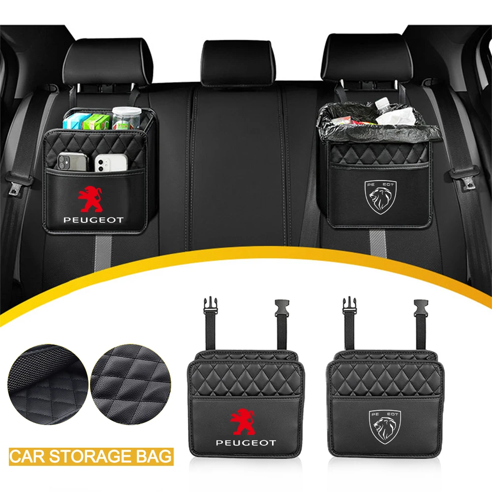 

1 шт. подвесной органайзер для хранения на спинке автомобильного сиденья для Peugeot 206 3008 308 307 106 407 208 207 107 2008 508 408 5008 2009