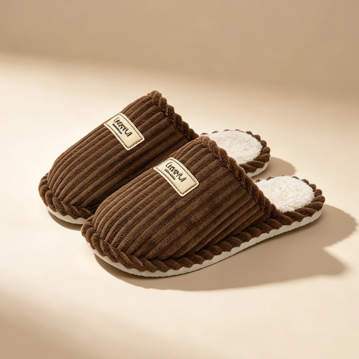 メンズ用、ふわふわ素材のローファー型スリッパ。冬に暖かく快適 - Men'S Fashion Loafers のレビューと価格