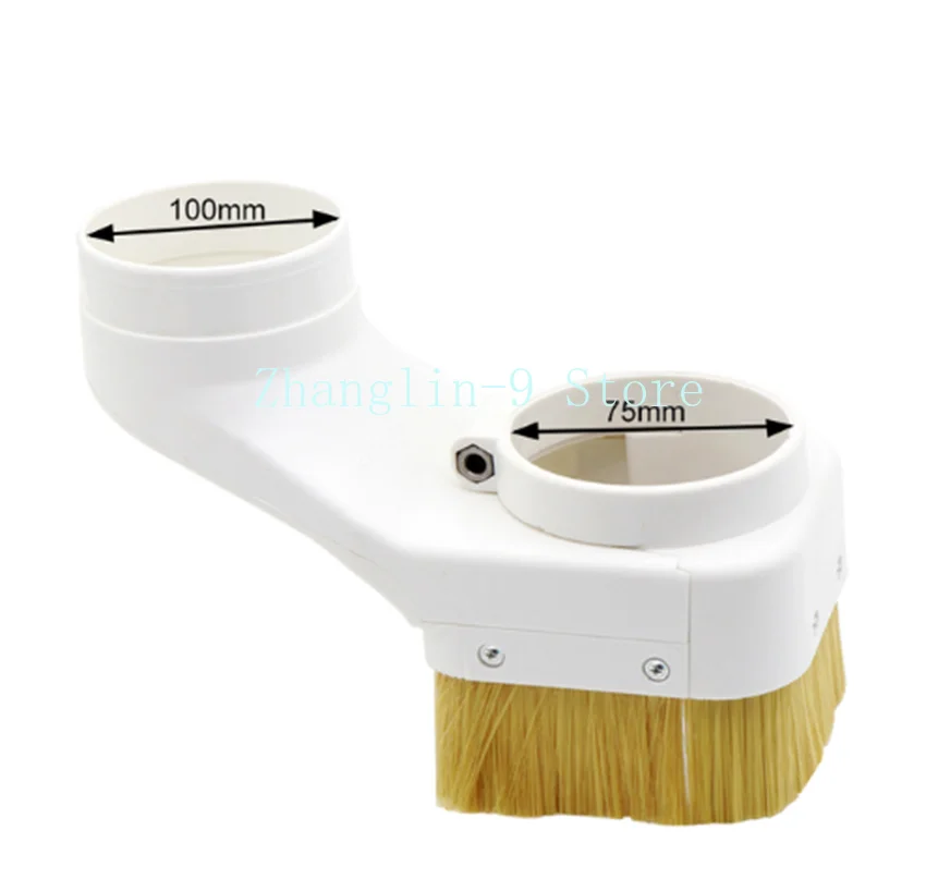 Imagem -05 - Cnc Spindle Poeira Shoe Collector 70 75 80 85 90 100 mm Poeira Bota Cleaner para Spindle Motor Router Máquina Tampa de Nylon Material