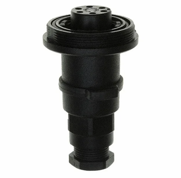 BULGIN PX0740/S 6P external threaded circular connector female pin plug screw locking cable socket