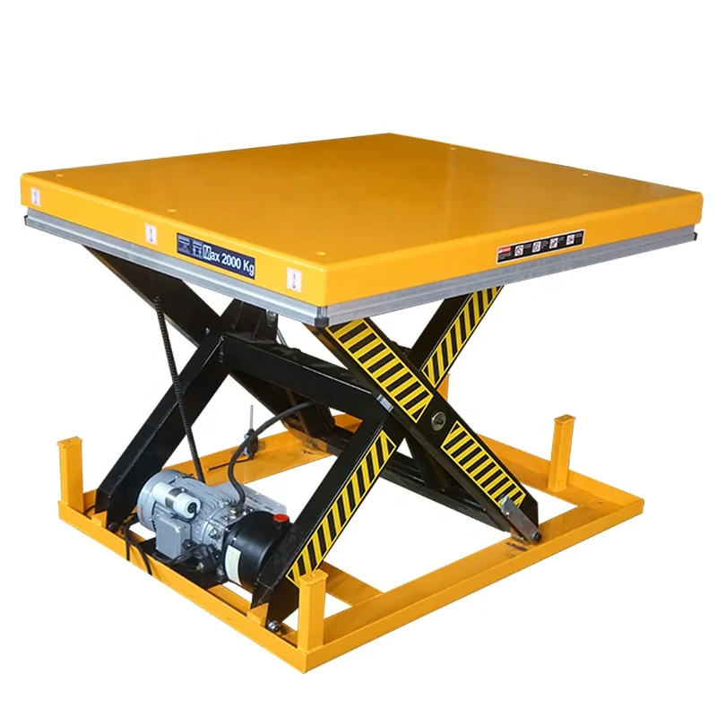 

4TON Hydraulic Lift Table featuring Remote Control