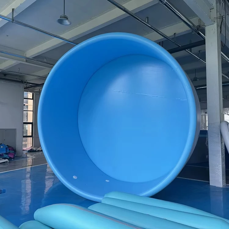 

Гигантский надувной круглый бассейн из ПВХ, водонепроницаемый, прочный, для детей и взрослых, наземный, для улицы, хит продаж, акция