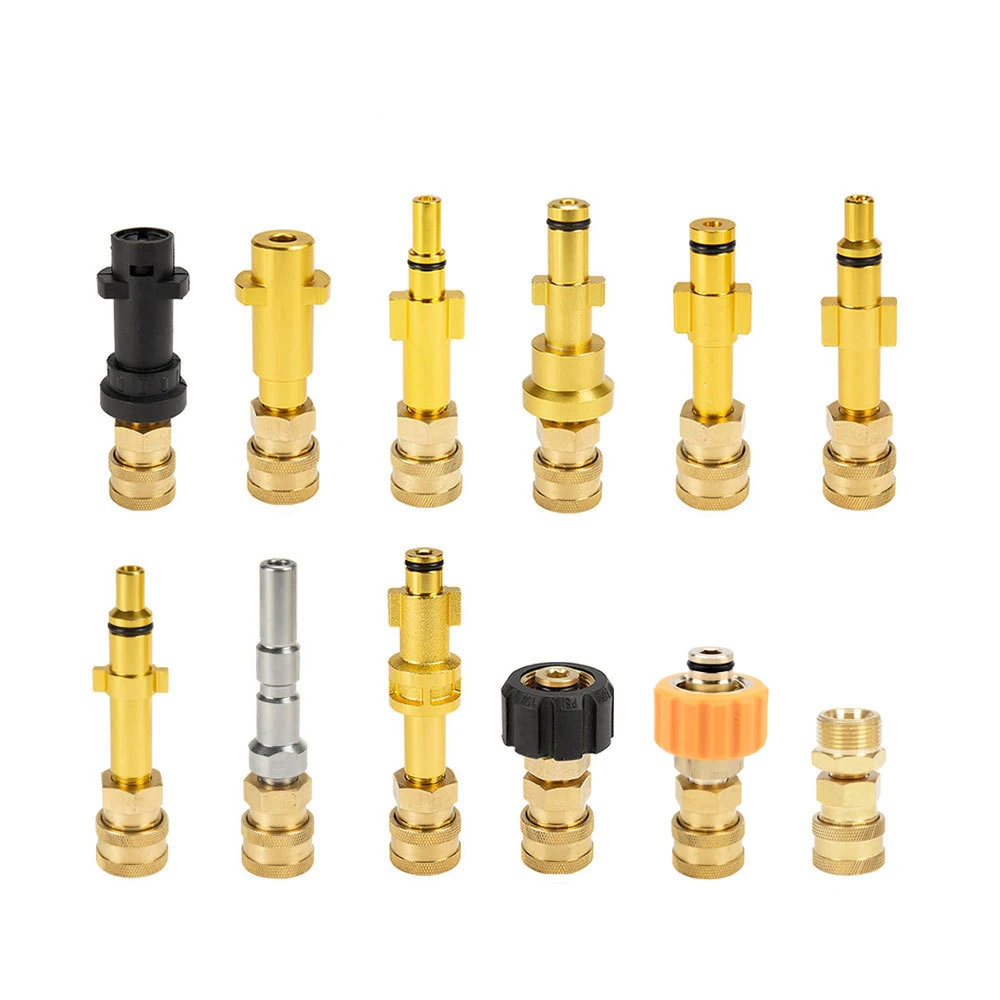 

Переходник для мойки высокого давления, быстроразъемный разъем 1/4 дюйма для распылителя, наконечник для Karcher Nilfisk Interskol Bosch Parkside