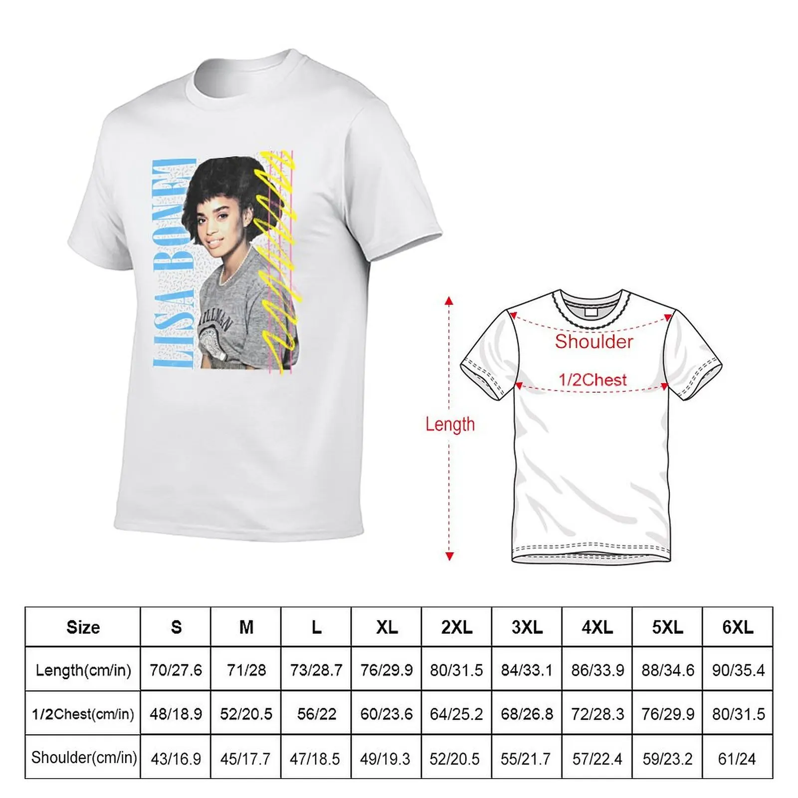 Lisa Bonet T-Shirt anime tshirt graphic t shirts for man T-Shirt