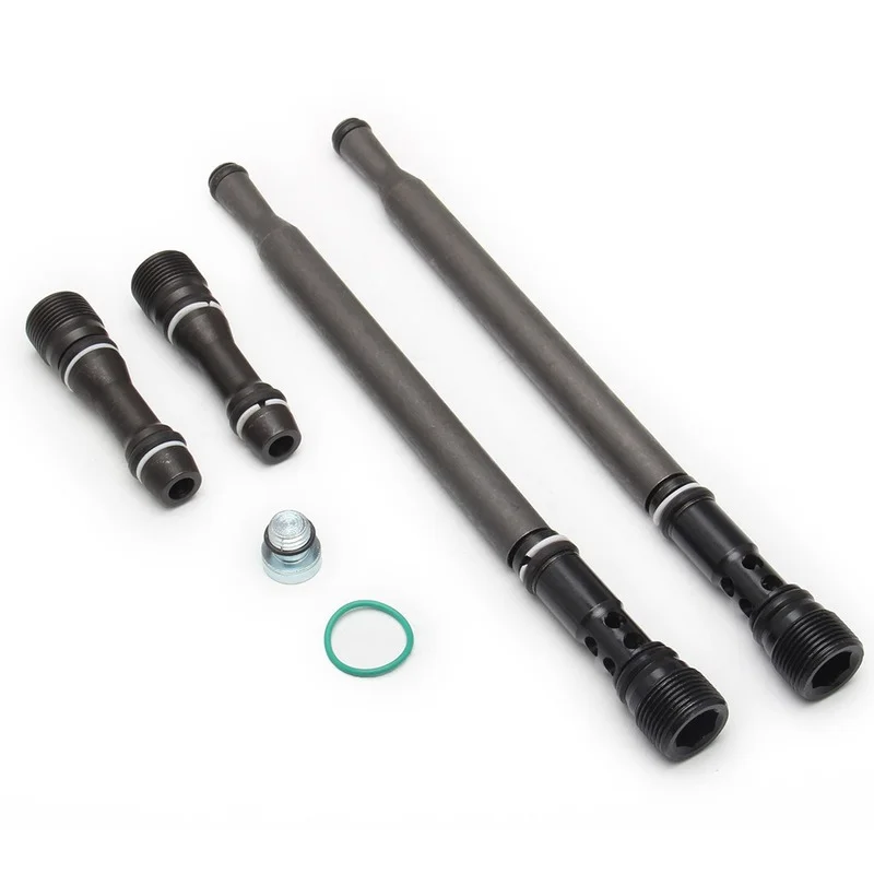 

Powerstroke Diesel Updated Stand Pipe Dummy Plug Kit 2004-2010 Ford 6.0L Powerstroke E/F-Series 6E7Z-9A332-B Fuel Supply Tube