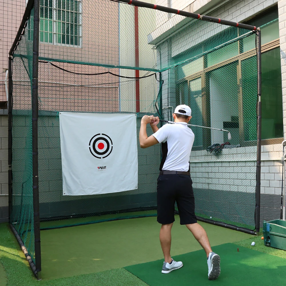 PGM Golf Strike Cloth Target Cloth Practice Net Special Golf Hitting Cloth 1.4x1.4M Outdoor Equipment Golf Mesh Target Cloth