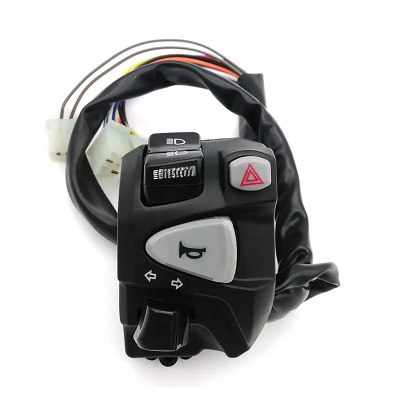 

For Motorcycles: 7/8" (22mm) Handlebar Control Switches – Compatible with Lights, Turn Signals & Horns