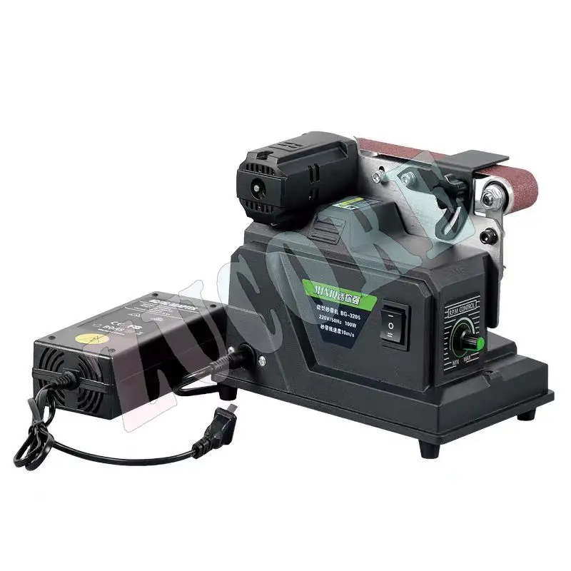 소형 전기 나이프 숫돌 가정용 전문 나이프 그라인더 데스크탑 샌딩 벨트 기계 다기능 연마