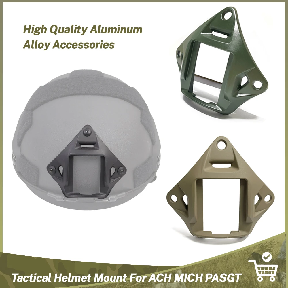 Tactische Helm Accessoires Sport Camera Beugel Base Mount Adapter Nachtzicht Aluminium Base Mount Snelle Helm Onderdelen