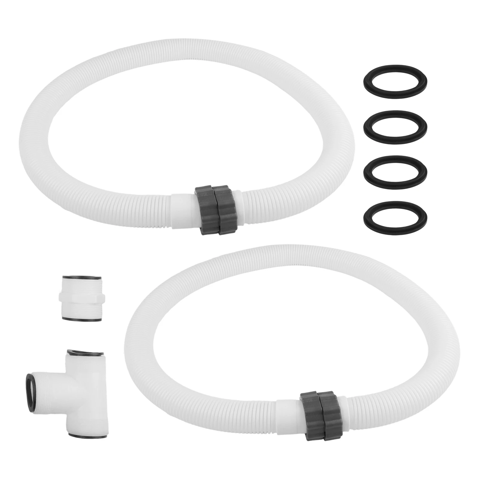 

Adapter For Intex Pool Pump Split Hose Sand Filter Hose Hose Connector With Gaskets Included Compatible With Saltwater Systems