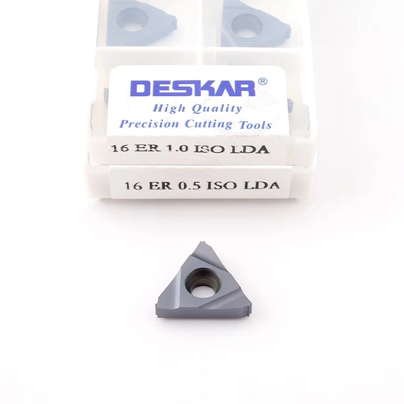 Carbide Insert 16ER 16IR 1.0 ISO 1.25ISO 1.5ISO 2.0ISO 2.5ISO 3.0ISO 3.5ISO AG55 AG60 LDA LDC Threading Insert