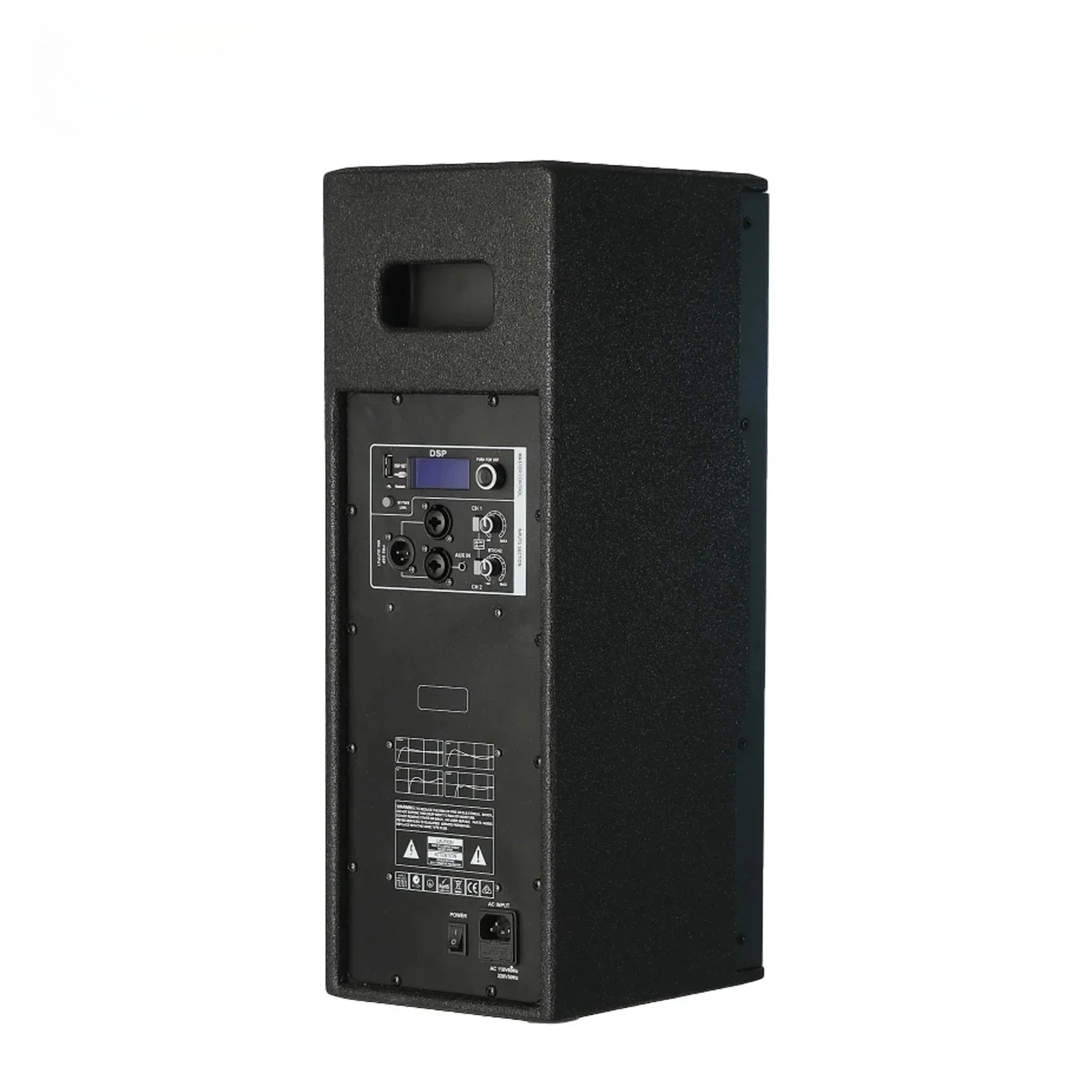 

C5DC Dual 6.5 Inch 2000W DSP BT Professional Active Home Stage Office Party Sound System Portable Full Frequency Speaker