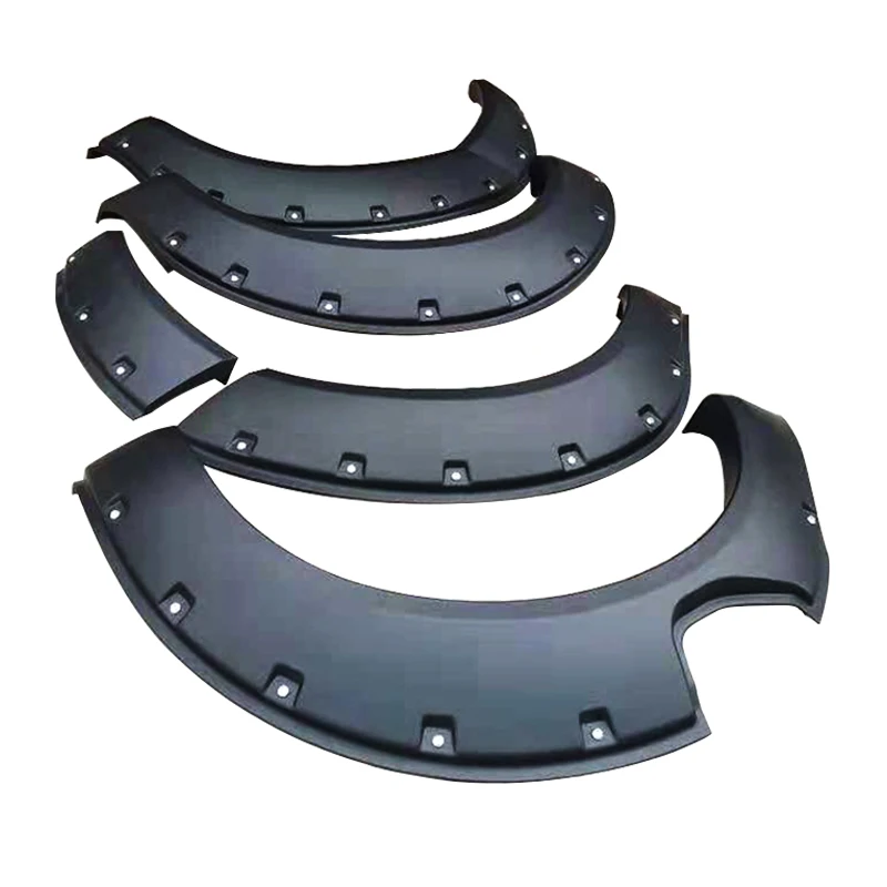 

Car fenders abs matt black mudguard wheel arch fender flares for navara np300 2017-2019