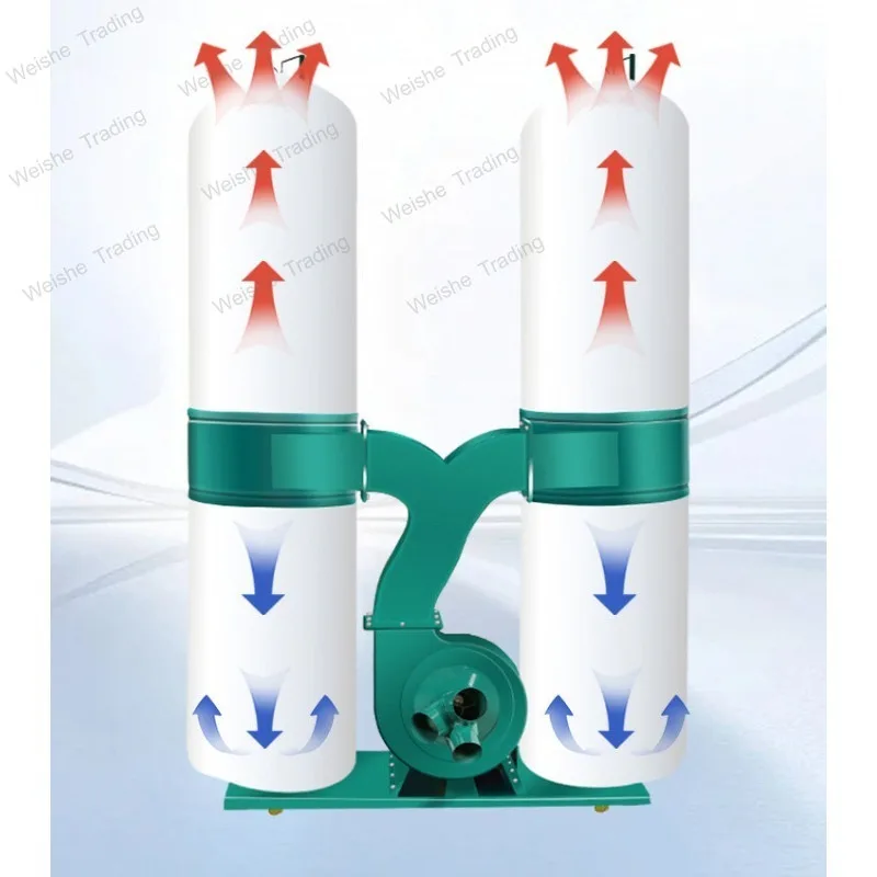 Woodworking bag dust collector Industrial vacuum cleaner Workshop dust collector Engraving machine
