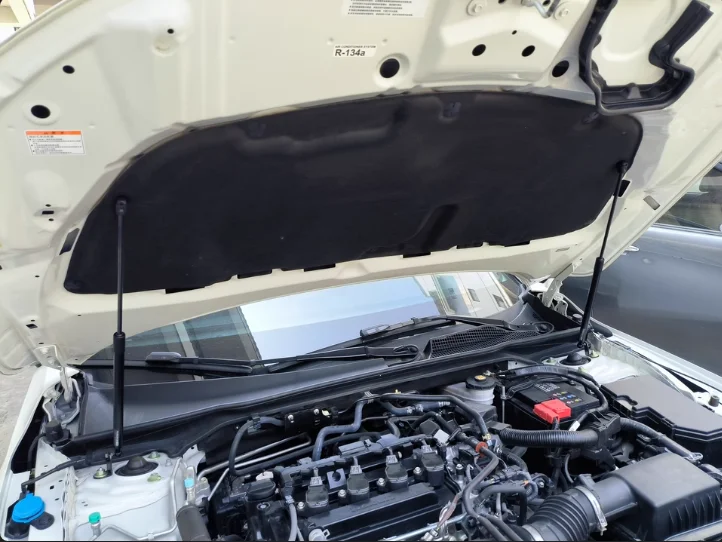 

2PC Hood Damper For 2023 2024 2025 Honda Civic Type R FL5 Front Bonnet Modify Gas Struts Lift Support Shock Absorber Piston Rods