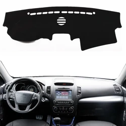 Auto Dashboard Cover Sunshield Mat Pad For Kia Sorento 2009 2010 2011 2012 2013 2014 Anti-UV Dash Protect Carpet Rug Accessories