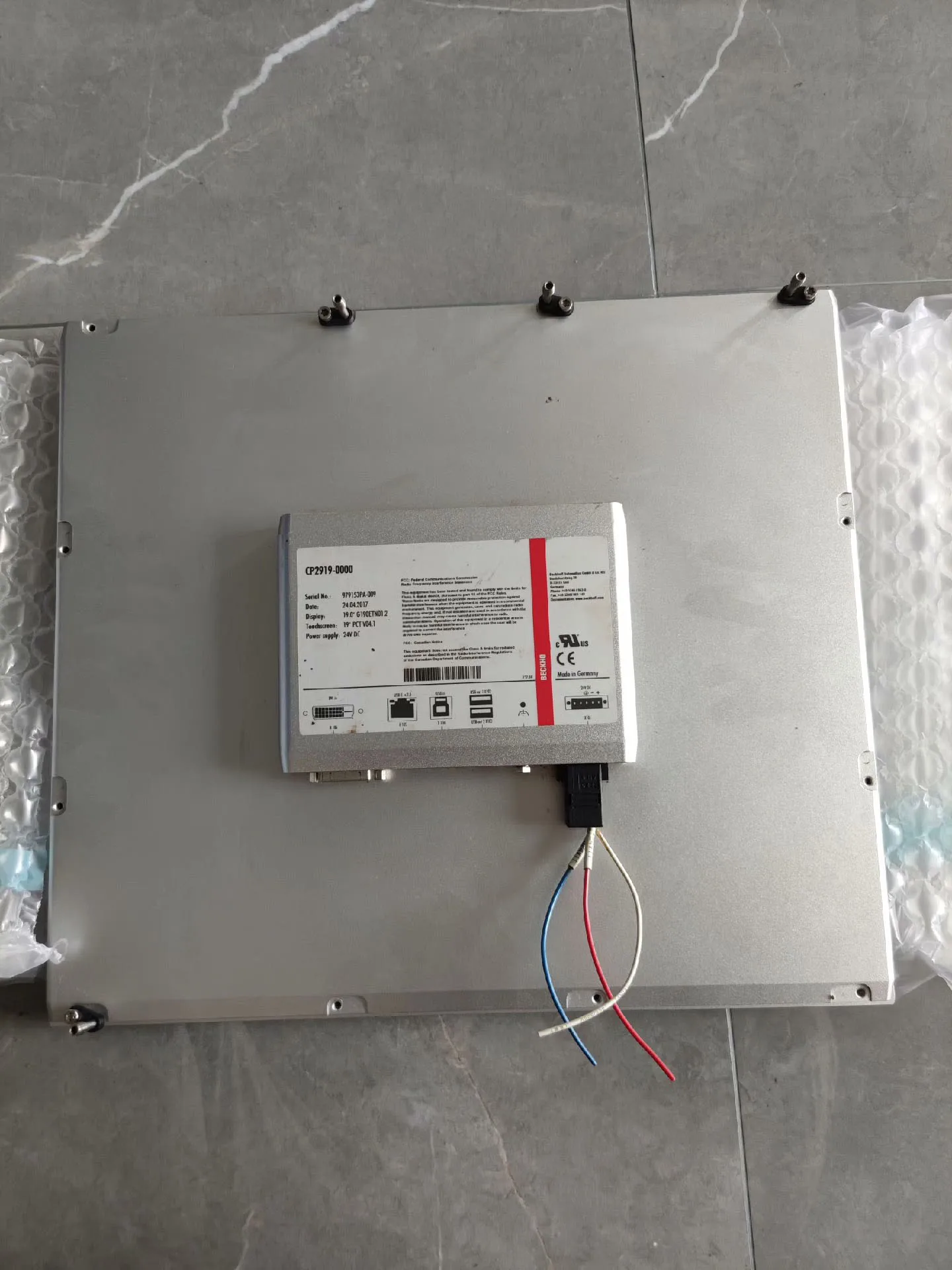 CP2919-0000 Touch Panel for Beckhoff CP2919-0000