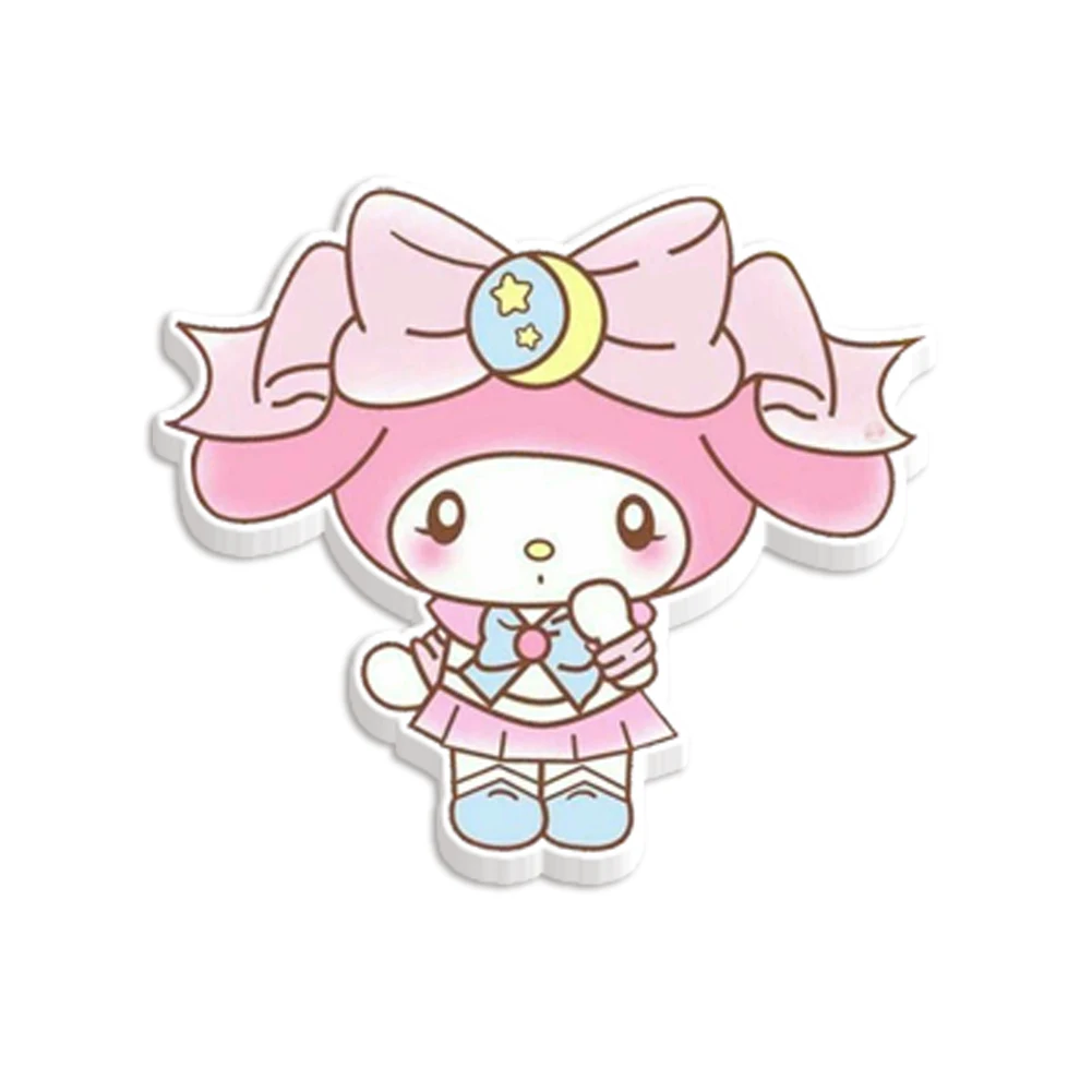 10pcs/lot Cartoon M Girls Resin Planar Transparent Glitter Acrylic Flatback for Badge Hair Bow Keychain Decoration view 3