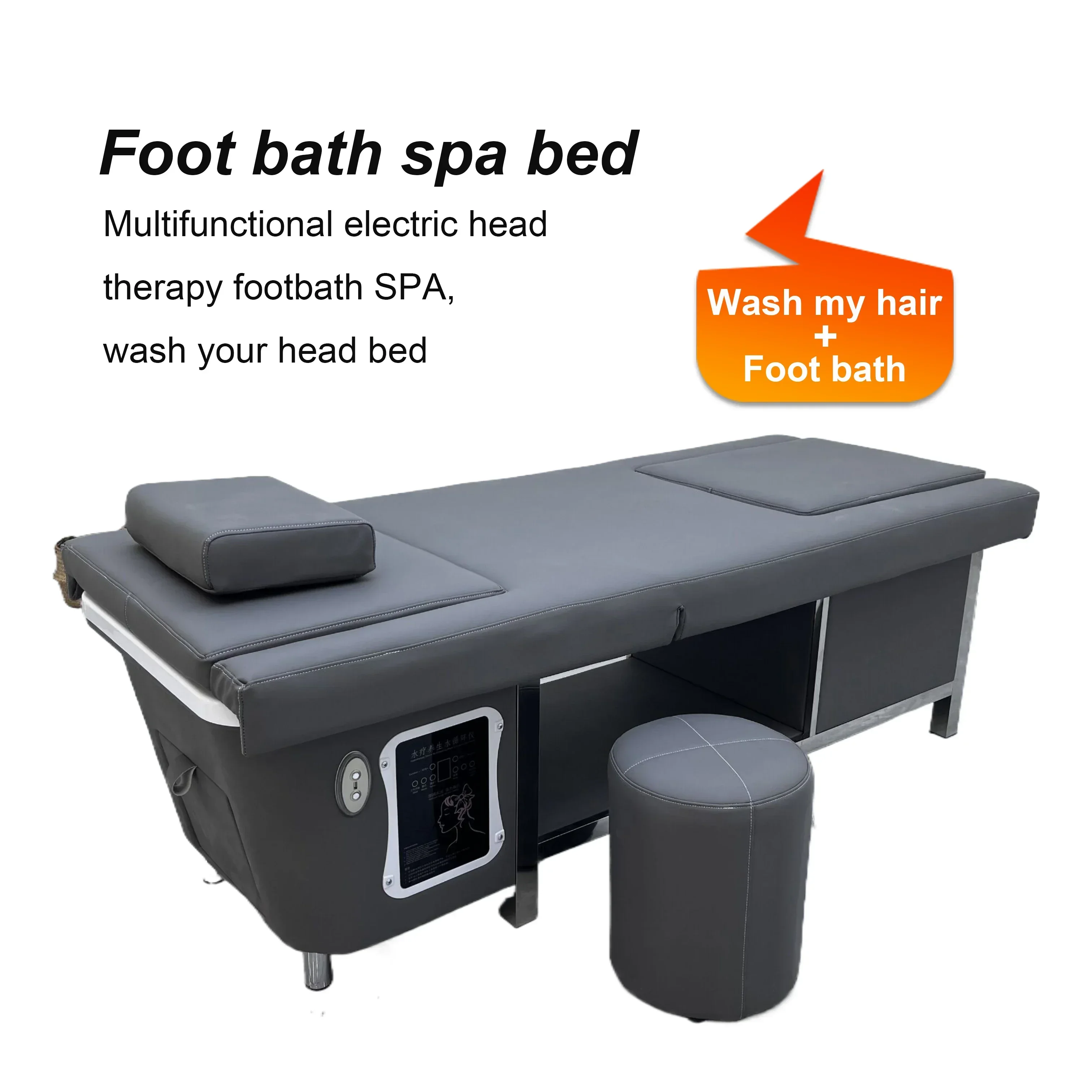 Multifunctional electric head therapy foot bath SPA wash your head bed  New Technology Head therapy Instrument Improve immunity