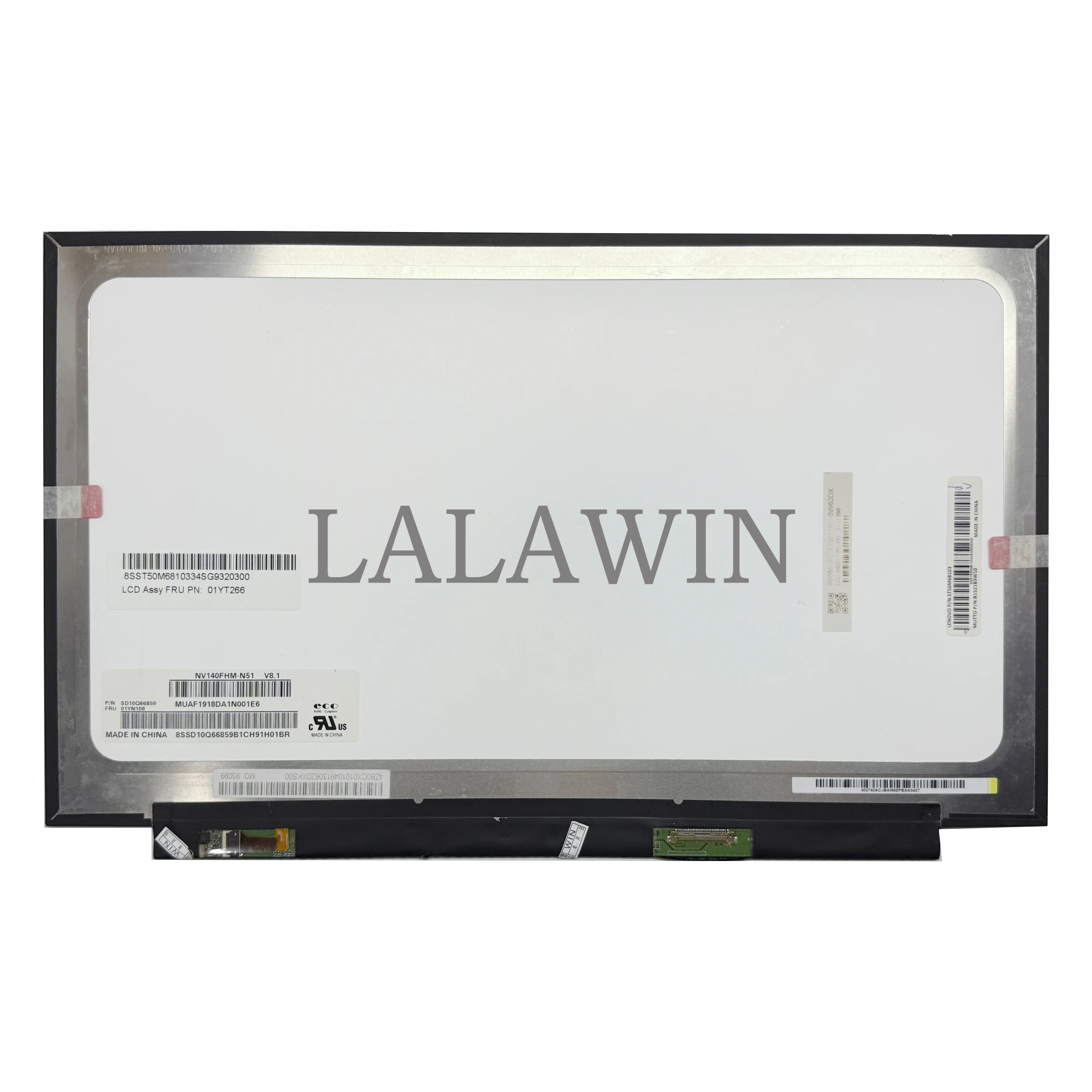 

NV140FHM-N51 V8.1 NV140FHM-N61 72% NTSC 1920x1080 IPS 14.0'' Display Panel Matrix Laptop LCD screen