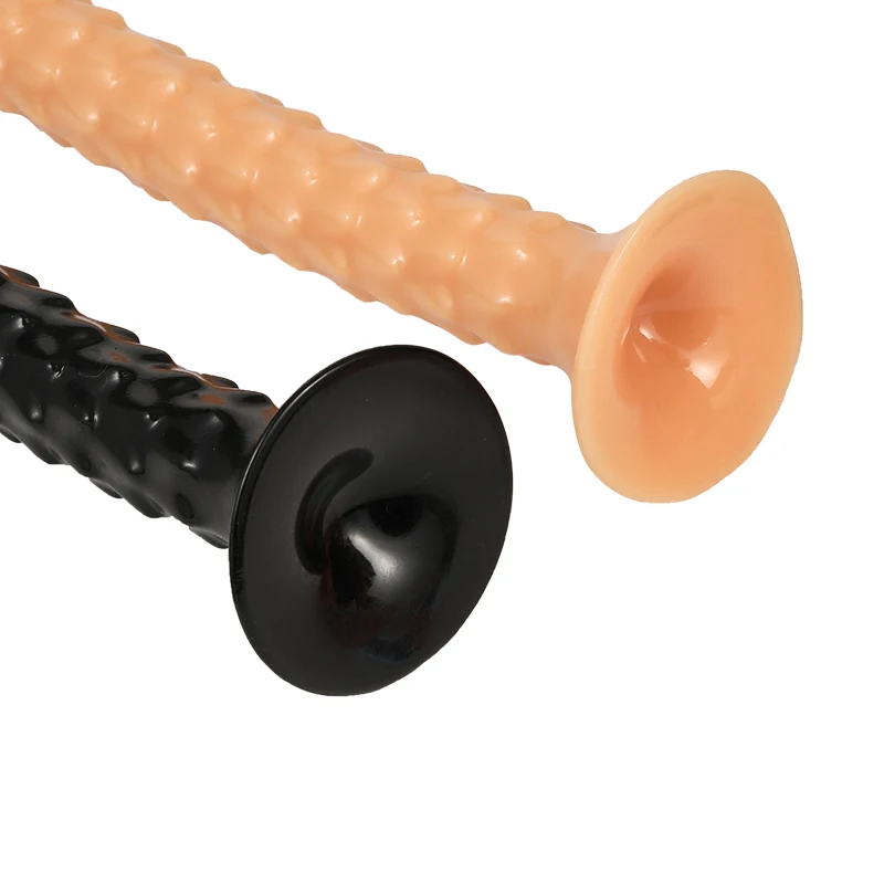 43cm Super Long Anal Dildo Suction Cup Butt Plugs 3.5cm Thick Dick Fish Scale Cock Stimulate Sex Toys For Adult Supplies Store