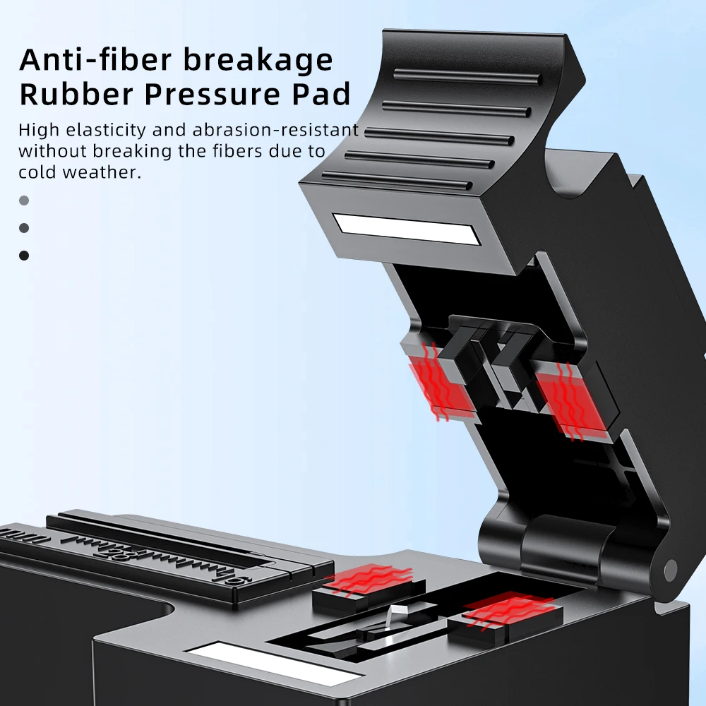 Web tools MINI Optical Fiber Cleaver ABS Small High Precision Fiber Cutter Cable Cold Connection Cutting Tool
